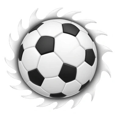 combine the football soccer ball emoji with the wind emoji sticker