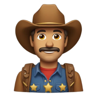 ted lasso cowboy sticker