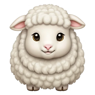 cute lamb sticker