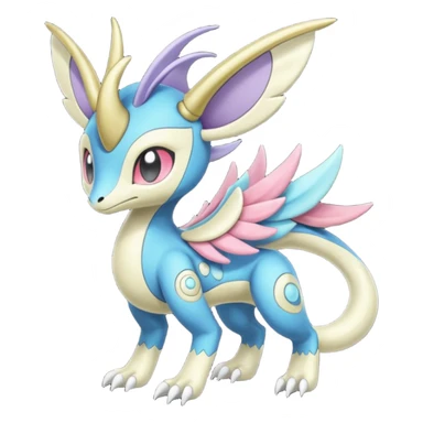 Meloetta-Sergal-Cresselia-Palkia-Stitch-Fakémon-creature-hybrid sticker