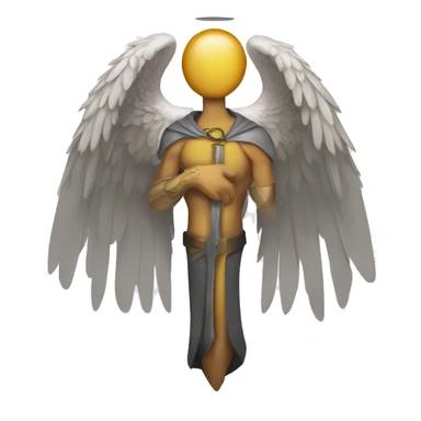 Shoulder/arm tatoo of archangel sticker