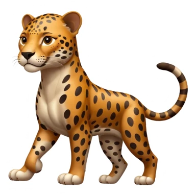 Jaguar grown four legs sticker