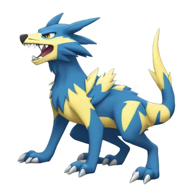 Lombax-Sergal-Zeraora-Nargacuga-Fakemon full body sticker