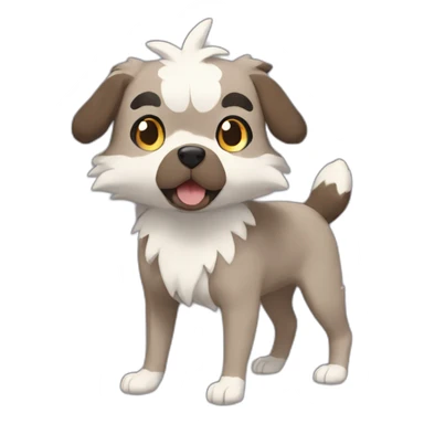 Rockruff sticker