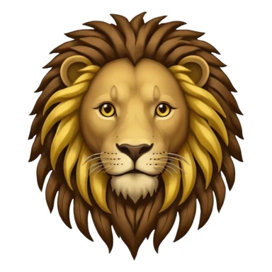 Bob Marley heraldic crest like a lion sticker