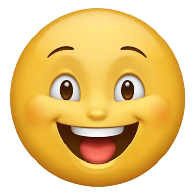 A 'LOL' emoji, expressing laughter sticker