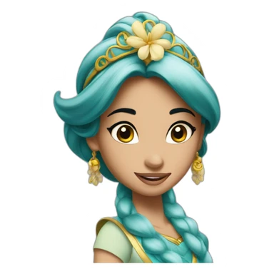 Aladin Jasmine Disney sticker