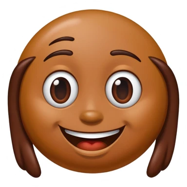 A happy m and m sticker