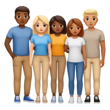 Friend group  sticker