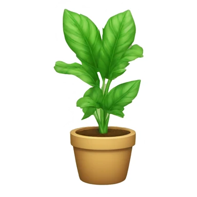 Planta de 4 puntas  sticker