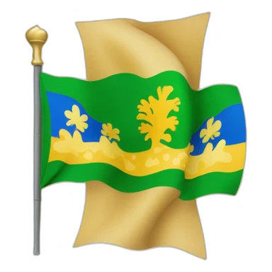 Franche comté flag sticker