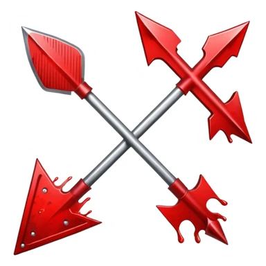 share arrow blood sticker