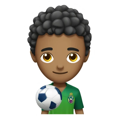 neymar jr with a ball sticker