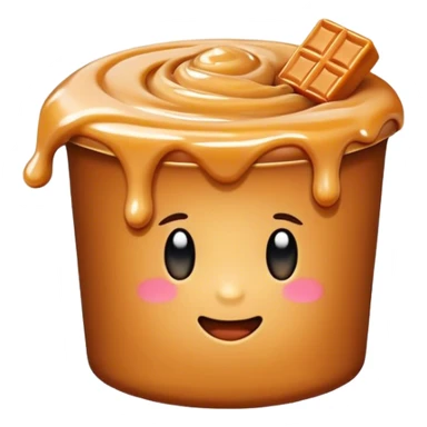 salted caramel sticker