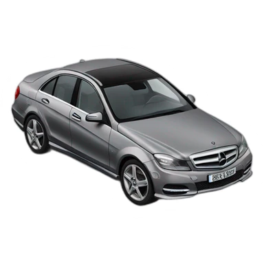 Mercedes c200 sticker