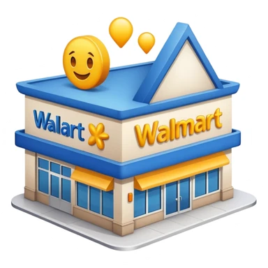 Walmart sticker