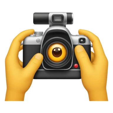 taking a photograph sticker
