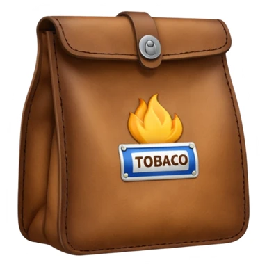 tobacco bage sticker