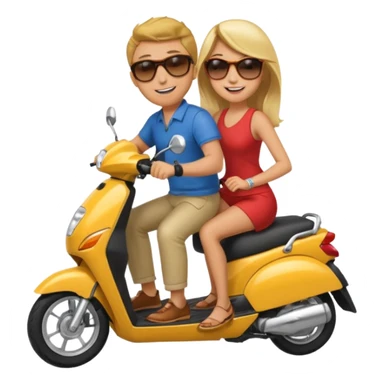 honda dio new byke couple going sticker