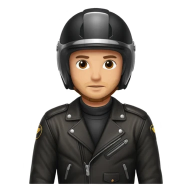 motobike rider sticker