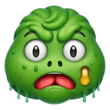 Disgust emoji sticker