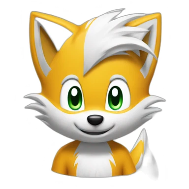 tails from sonic sticker