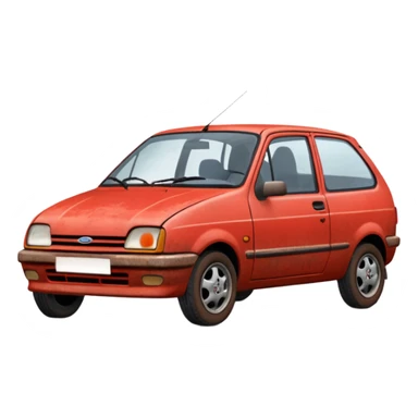 Ford fiesta 1998 MK4 old sticker