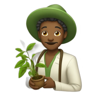 Herbalist sticker