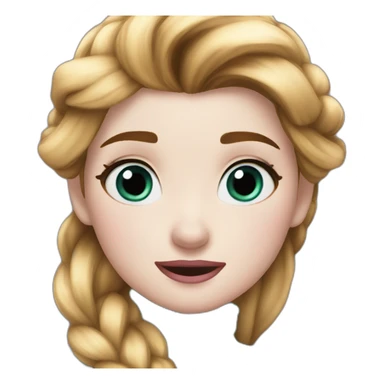 Frozen anna sticker