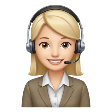 recepcionista sticker