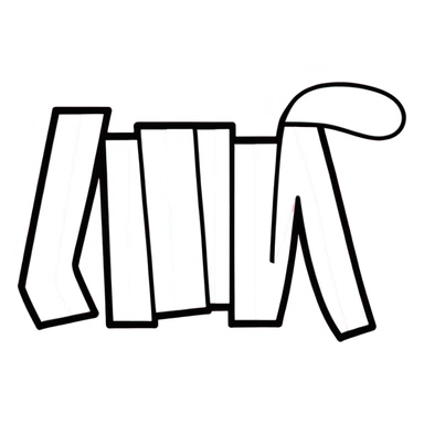 Make me a graffiti poster for the name Kalina and its colors pink and white sticker