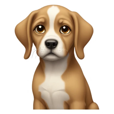 Sad weird Arizona puppy sticker