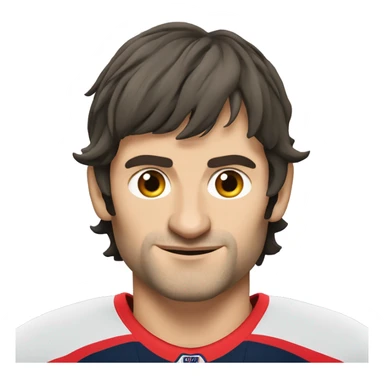 Alexander Ovechkin Realistic seriously face sticker