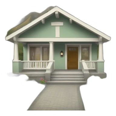 bungalow sticker