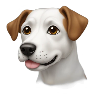 dog, staffordshire sticker