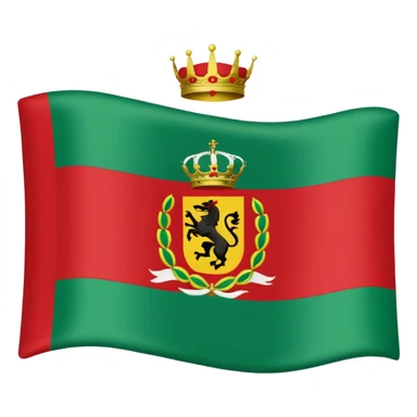 crea la bandera real de Andalucia sticker