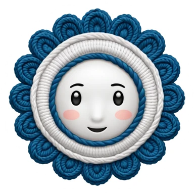 crochet cor ciana sticker