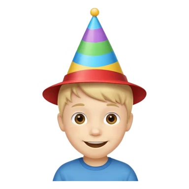 Birthday little boy sticker