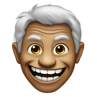 Troll face meme sticker