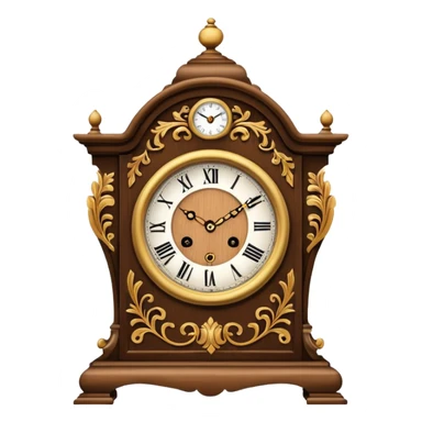 mantel clock sticker