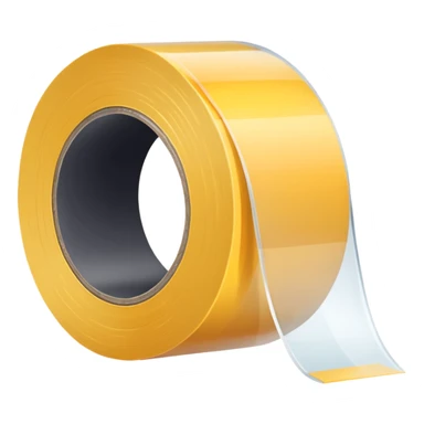 adhesive tape roll, simple, clear sticker