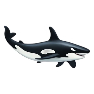 Orca Shark Crocodile sticker