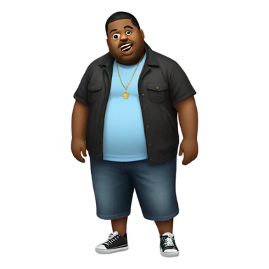 Fat Wallace (American Rapper) sticker