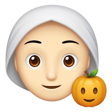 Turuncu saçlı ve uzun boylu bir kız sticker