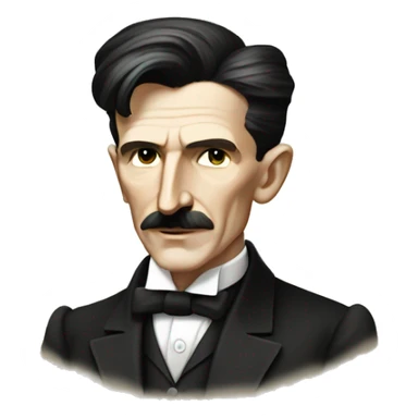 Nikola tesla sticker