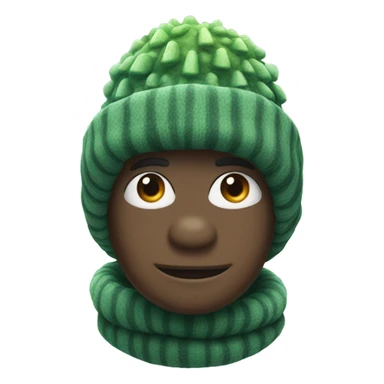 Godzilla with a propeller beanie sticker