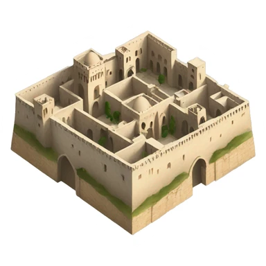Aleppo citadel sticker