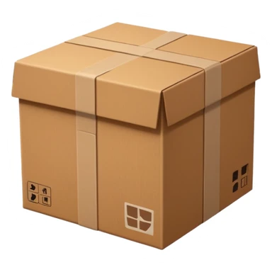 make delivery box  sticker