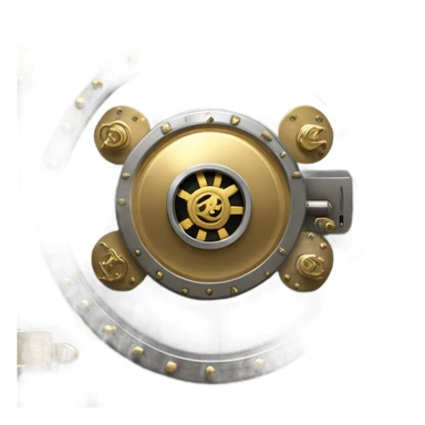 bank vault sticker