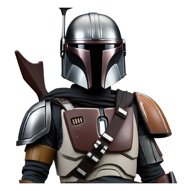 the mandalorian sticker